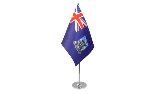 Falkland Islands Satin Table Flag